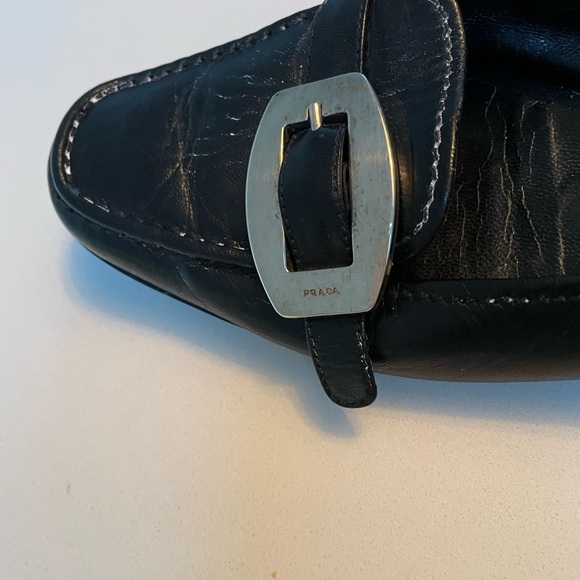 Prada Loafers with Silver Buckles - Picture 10 of 10